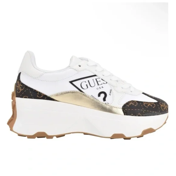 Guess Calebb Logo Print Sneaker - Picture 3 of 11